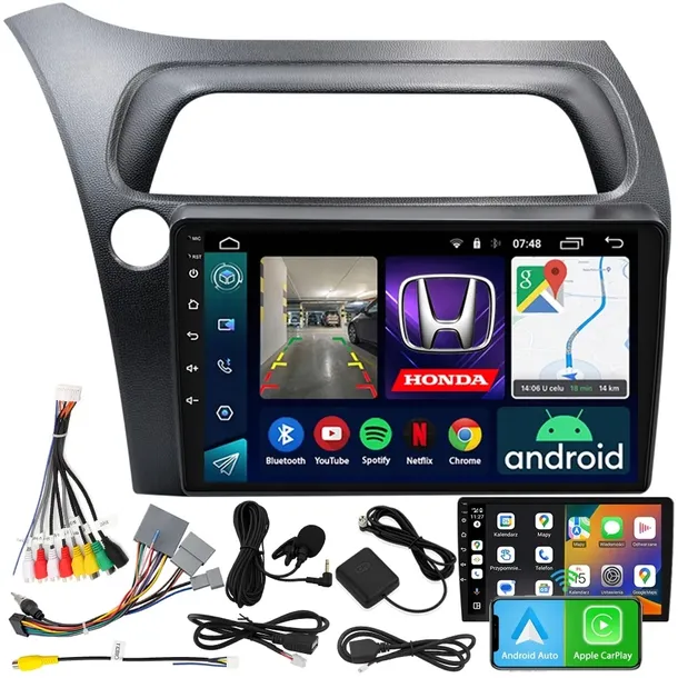 RADIO NAWIGACJA ANDROID RS-305 Honda Civic VIII 2006-2011 4GB 9"