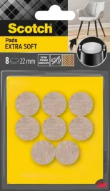 podkladki-z-welny-scotch-samoprzylepne-okragle-22mm-8szt-bezowe