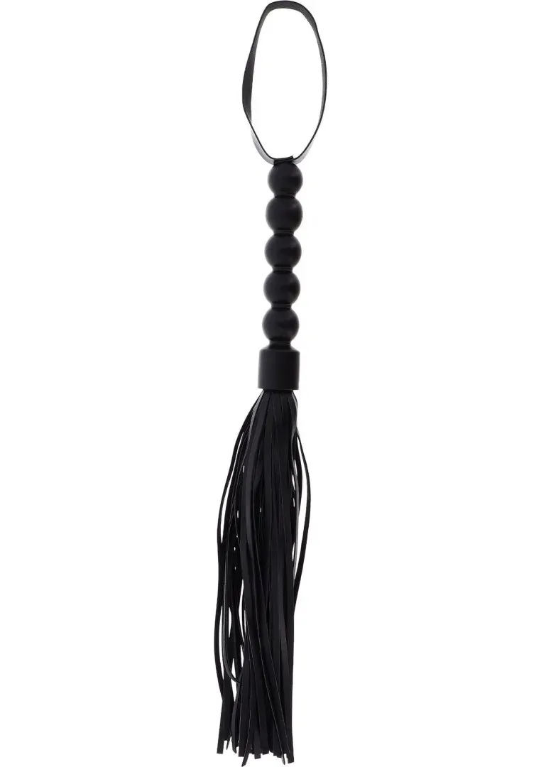 short-beaded-flogger-whip-black