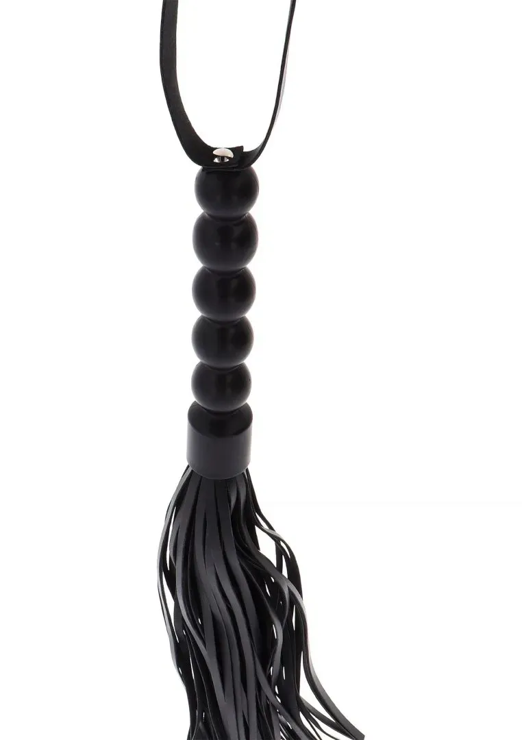 short-beaded-flogger-whip-black