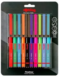 cienkopis-kreslarski-rotring-10-szt-04-mm