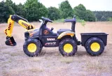 traktor-koparka-na-akumulator-przyczepapilot-ht9158-stan-nowy-kolor-zielony
