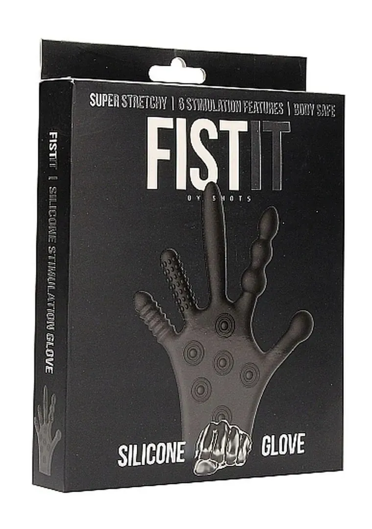 silicone-stimulation-glove-black