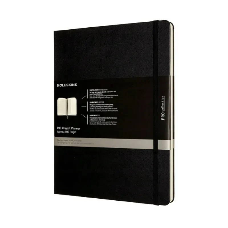 notes-pro-project-planner-xl-twarda-oprawa-czarny-stan-nowy