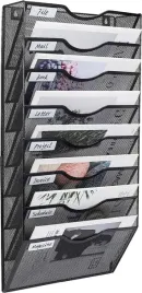 eleganckie-polki-na-dokumenty-metalowy-nascienny-organizer-8-polek-czarny