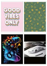 zeszyt-szkolny-gimboo-a5-w-kratke-60-kart-70gsm-mix-wzorow-4szt