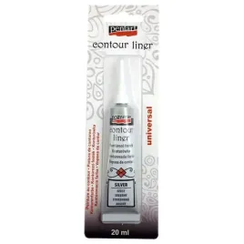 pentart-konturowka-20-ml-metaliczny-srebrny