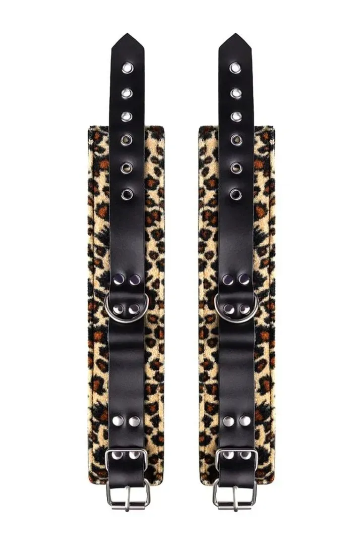 anonymo-handcuffs-pu-leather-print-27-cm-marka-toyfa