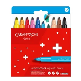flamastry-akwarelowe-caran-d-ache-swisscolor-maxi-10szt