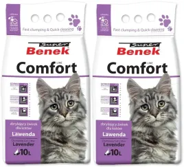 zwirek-dla-kota-benek-comfort-lawenda-20l-bentonitowy-zwirek-lawendowy