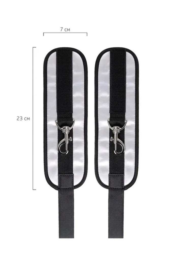 anonymo-hand-clamps-polyester-silver-23-cm