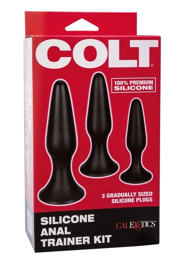 colt-silicone-anal-trainer-kit-black