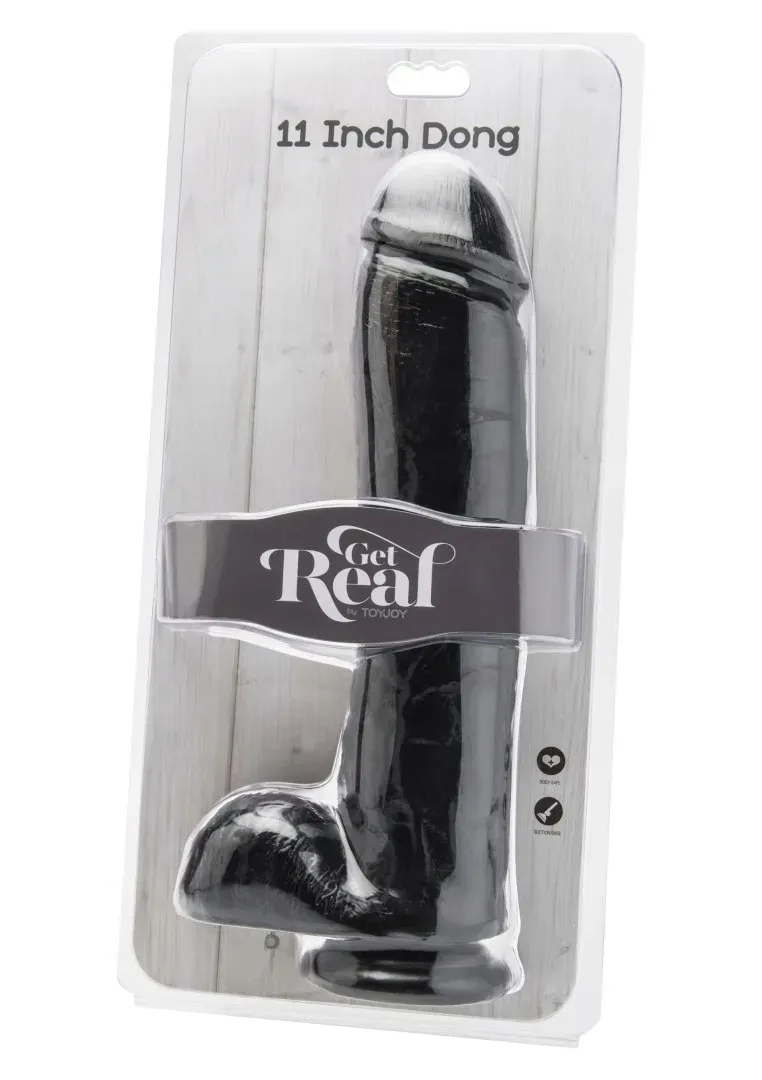 dildo-11-inch-with-balls-black