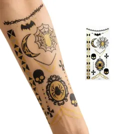 metaliczne-tatuaze-na-halloween-mix