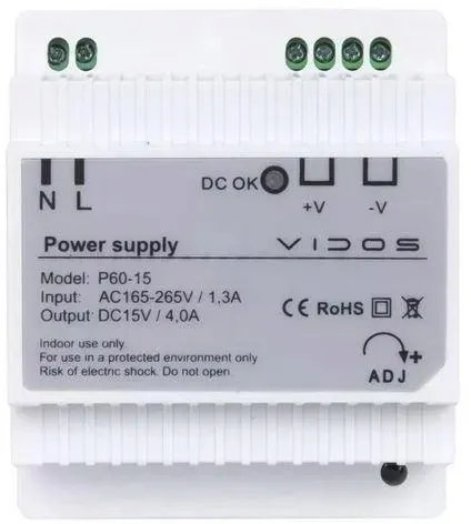 zasilacz-vidos-p60-15-vidos