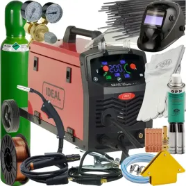 spawarka-migomat-200a-60percent-mma-praktik-mig-200-synergic-led-ideal-zestaw-1
