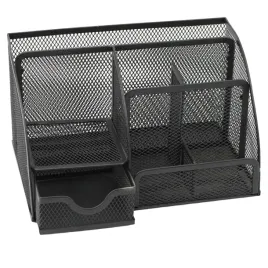 przybornik-na-biurko-organizer-6-komor-szufladka-miejsce-na-listy-metalowy