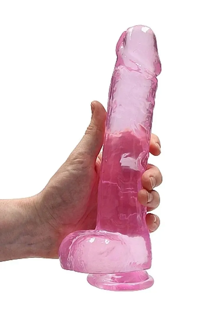 9-23-cm-realistic-dildo-with-balls-pink-stan-nowy