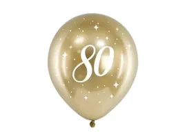 balony-polysk-30-cm-zloty-z-napisem-80-6-sztuk-80-urodziny-partydeco