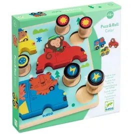 djeco-drewniana-ukladanka-puzzle-2w1-pojazdy-puzz-and-roll-color