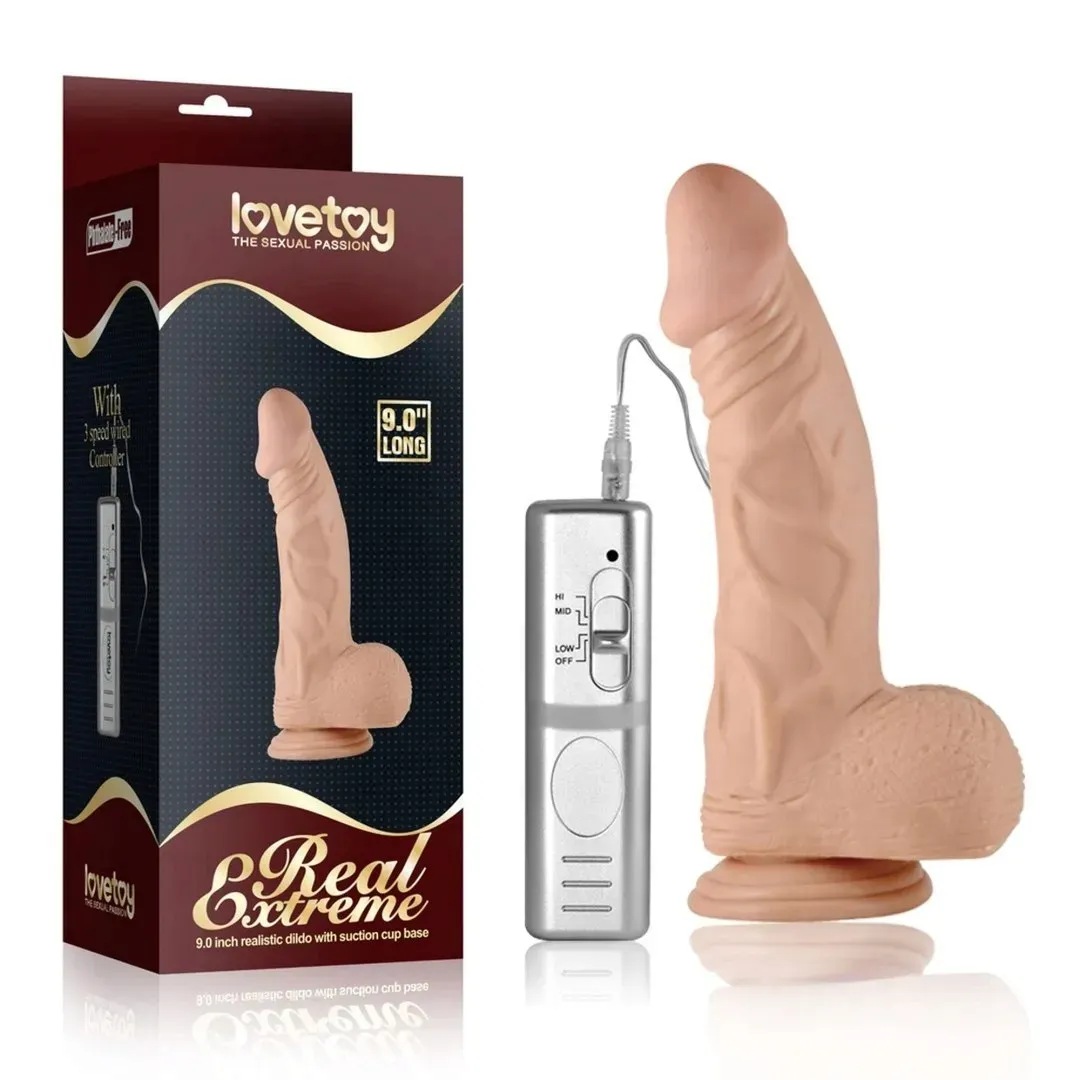 9-real-extreme-vibrating-dildo-flesh