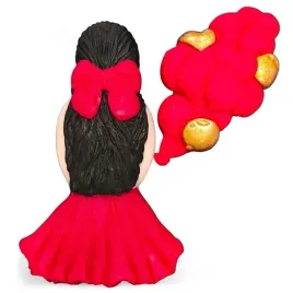 dekoracja-cukrowa-na-tort-kobieta-z-balonami-figurka-masa-cukrowa-czarne-wl