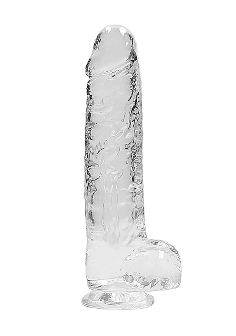 9-23-cm-realistic-dildo-with-balls-transparent