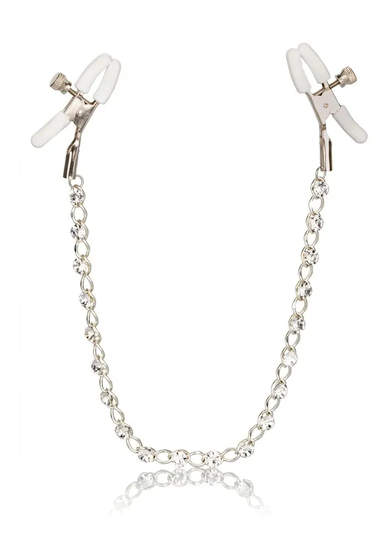 crystal-chain-nipple-clamps-silver