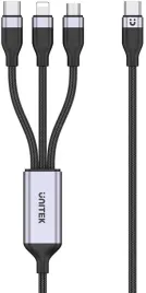 unitek-przewod-ladujacy-usb-3-w-1-czarny-unitek
