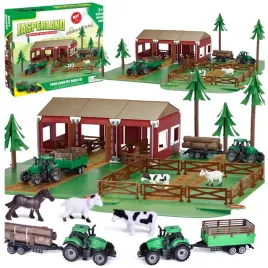duze-gospodarstwo-rolne-farma-wiejska-2x-traktor-zwierzeta-zagroda-stodola