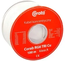 przewod-koncentryczny-rg6-tri-cu-corab-szpula-100m-klasa-a-corab