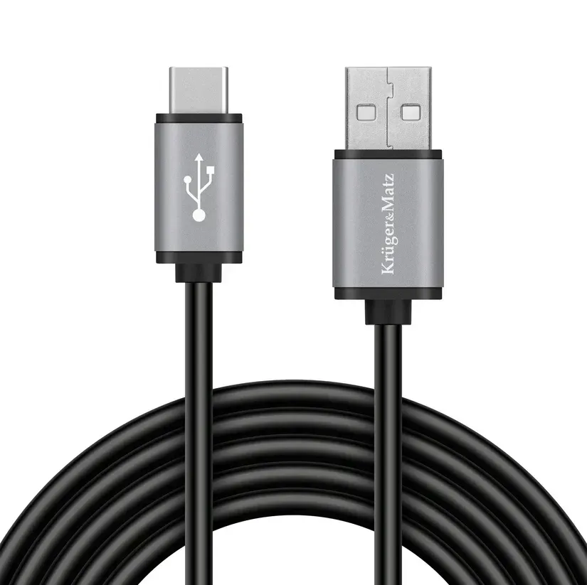 kabel-do-ladowania-usb-usb-c-1m-basic-km1239-krugerandmatz-stan-nowy