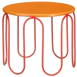 stolik-okragly-pomaranczowy-metalowy-stylowy-32x38cm