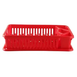 ociekacz-lux-suszarka-na-naczynia-sztucce-talerze-stojaca-czerwona-42x26-cm