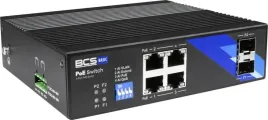 bcs-b-isp04g-2sfp-bcs-switch-poe-4-portowy-szyna-din