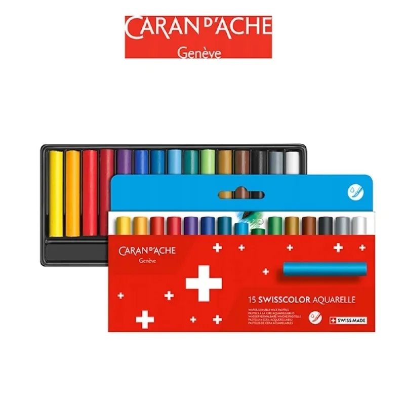 kredki-akwarelowe-woskowe-swisscolor-kartonowe-stan-nowy