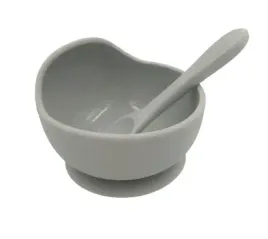 baby-01138-miska-silikonowa-z-przyssawka-i-lyzeczka-grey