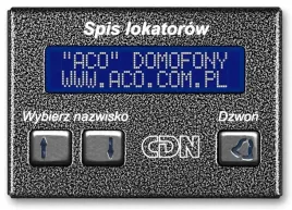 aco-cdn-230e-gr-elektroniczny-spis-lokatorow-grafit-aco