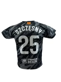 koszulka-pilkarska-szczesny-25-szara-rozm-128-cm