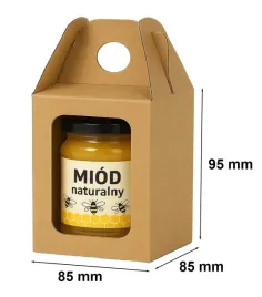 karton-wykrojnikowy-z-okienkiem-85x85x95mm-na-1-sloik-miodu-f217