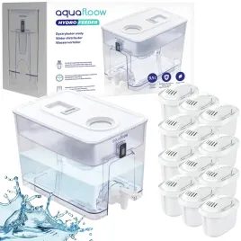 aquafloow-xl-95l-duzy-dzbanek-filtrujacy-dystrybutor-wody-12x-filtr