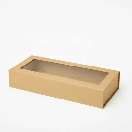 kraftowe-pudelko-magnetyczne-f2-z-okienkiem-345x150x55-mm-opakowanie