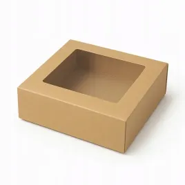 pudelko-magnetyczne-kraft-z-okienkiem-180x180x70-mm-opakowanie-na-prezent