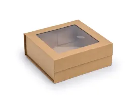 pudelko-magnetyczne-kraft-z-okienkiem-200x200x80-pudelko-ozdobne-prezentowe