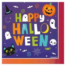 serwetki-papierowe-jednorazowe-fioletowe-dynia-duch-kot-halloween-12szt