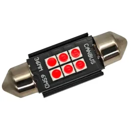rurka-36mm-c5w-led-czerwona-sv8-5-12-24v-canbus-mocna