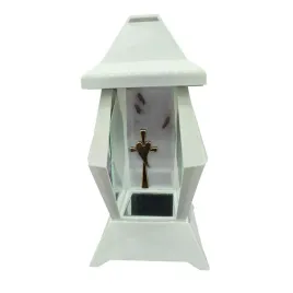 kapliczka-biala-znicz-verso-duze-krzyz-w-sercu-zloty-31cm-1-sztuka