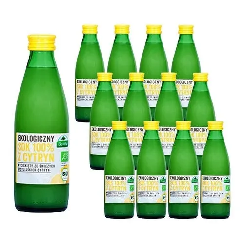 12x Sok z cytryn BIO 100% 250ml | EkoWital