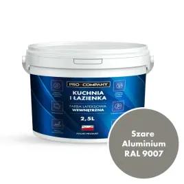 pro-company-farba-lateksowa-kuchnia-lazienka-25l-szare-aluminium-ral-9007