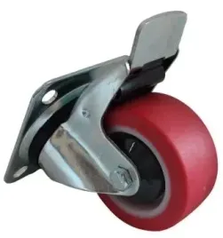 kolo-obrotowe-80mm-150kg-bppu-0801-red-hamulec